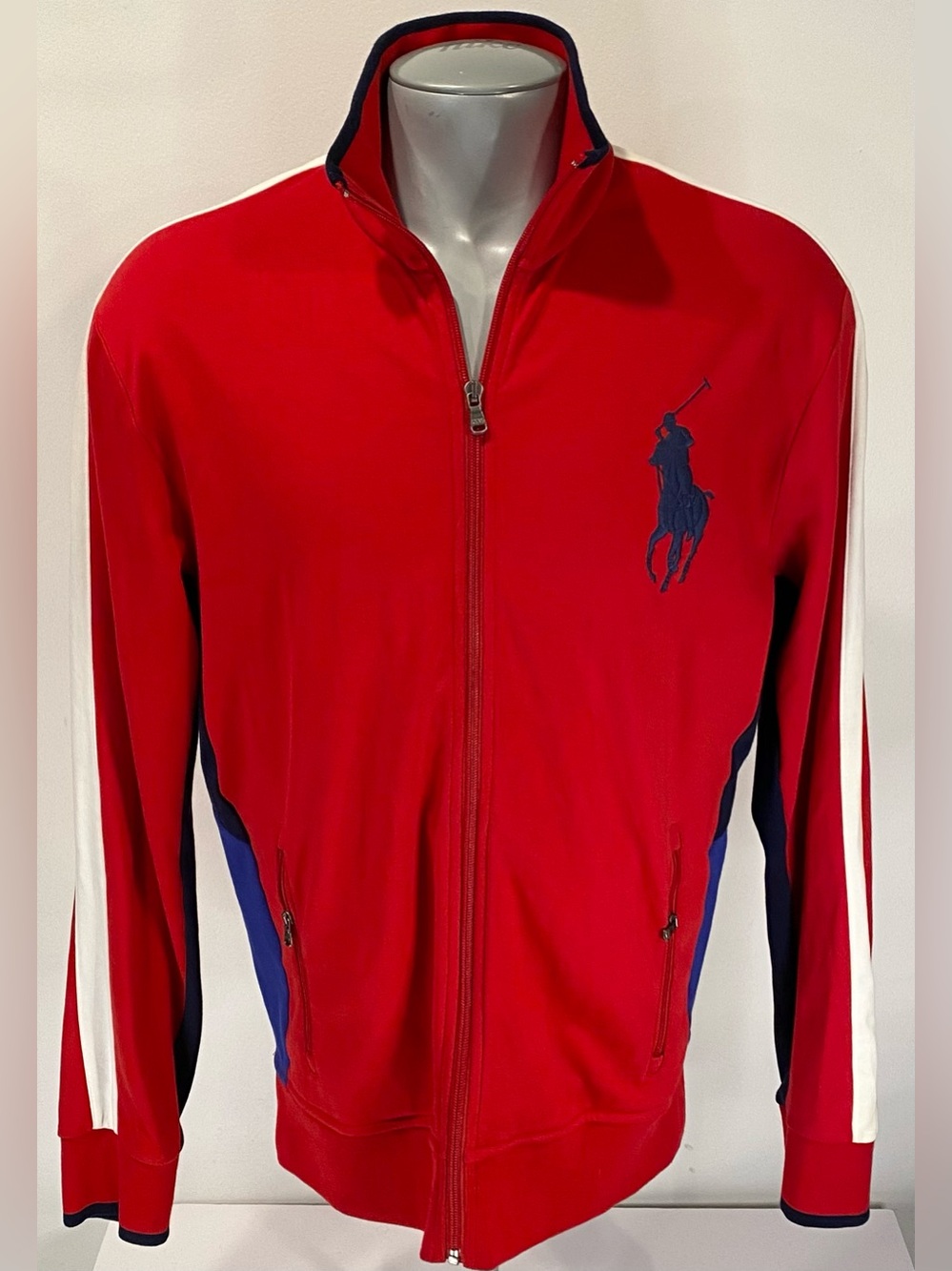 Polo Ralph Lauren Large Sweatshirt Track Jacket Mens